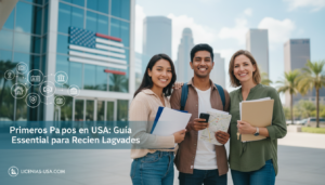 Guía Primer Mes en USA 2026: Checklist Crítico de Trámites y Supervivencia 1 Imagen representativa de Primeros pasos en USA: Guía para el primer mes