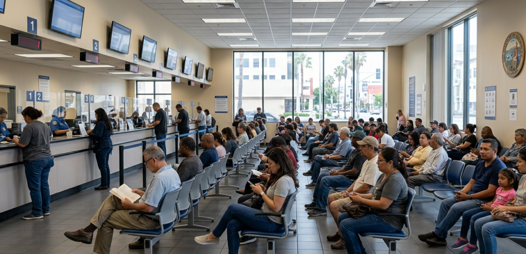 Licencias California 5 oficina DMV California atención al público